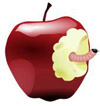 worm apple